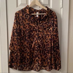 Stars Above Silk Pajama Set, Size XXL